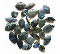Confezione da 10 pendenti in labradorite naturale forme miste bellissimo cristallo