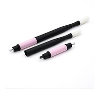 Confezione da 10 penne monouso a doppia lama Mellie Microblading 2 in 1 - Lame sterilizzate - Comoda impugnatura in silicone con spugna pigmentata (U18 NANO/U18)
