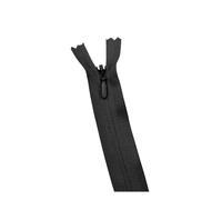 Confezione da 10 pezzi da 28 cm a 60 cm con cerniera invisibile a spirale per accessori per cucito fai da te, artigianato e stoffa 3#,Un nero,40 centimetri