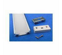 Confezione da 10 Pezzi KIT COMPLETO Profilo LED in Alluminio Opaco 1m - V-TAC V