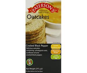 Confezione da 10 pezzi - Torte d'avena al pepe nero cracked | PATERSON qualità SCOTTISH BAKE