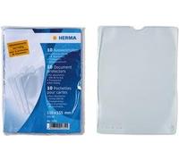 Confezione da 10 porta carte d'identità HERMA per carte di credito - carte assegni - 58 x 87 mm (1325) NEW