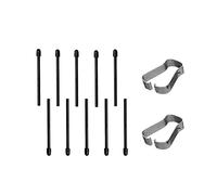 (Confezione da 10) Punte/punte di ricambio per pennarello Remarkable 2 Stylus, morbide (nere)