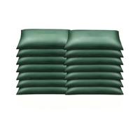 Confezione da 10 sacchetti assorbenti riutilizzabili senza sabbia con barriere antiallagamento attivate dall'acqua for la porta del garage di casa(25x100cm)