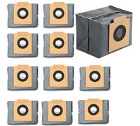 Confezione da 10 sacchetti di ricambio compatibili con Eufy Clean X8 Pro Robot Vacuum Stazione di svuotamento automatico, sacchetti di ricambio a 4 strati (set da 10)
