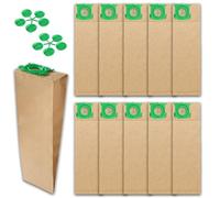 Confezione da 10 sacchetti filtro per aspirapolvere verticale Windsor Sensor S12 S15 XP12 XP15 XP18 SR12 SR15 SR18 Versamatic Plus e Sebo C/G/X Series 5300REP