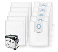 Confezione da 10 sacchetti filtro per aspiratori Festool CT 36 CTM 36 E/CTL 36 E
