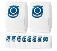 Confezione Da 10 Sacchetti For Aspirapolvere, Compatibili Con Rowenta, Hygiene+, ZR200520 ZR200720 ZR200920, Compatibili Con Swirl, R39, Silence Force, Compact X-Trem Power(10PCS-Blue)
