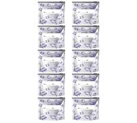 Confezione da 10 sacchetti isolati in alluminio per snack, resistenti agli strappi, riutilizzabili, con cerniera, per conservare patatine fritte, richiudibili