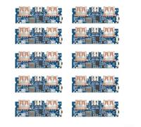 Confezione da 10 schede di ricarica per Power Bank Dual LED 2,4 A per 3,7 V | Input Type-C & USB, Dual 2.4A Output, 90% Efficiency, 3.7V for Battery Support, 55.3x19mm PCB For DIY Projects