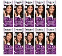 (Confezione da 10) Schwarzkopf Palette Intensive Color Creme 3-0 (N2) Marrone...