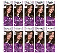 (Confezione da 10) Schwarzkopf Palette Intensive Color Creme 4-0 (N3) Medium ...