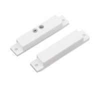 Confezione da 10 sensori magnetici per porta e interruttore Reed, allarme normalmente chiuso per sistemi di sicurezza domestica, compatibile con legno/vetro/plastica