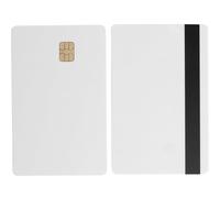 Confezione da 10 - SLE4442 Chip Card w/HiCo 5/16 pollici (8,4 mm) 2 tracce Mag Stripe