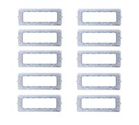 CONFEZIONE DA 10 SUPPORTI A 6 MODULI, PER CASSETTA SCATOLA 506, PER PLACCA A 6 POSTI, COMPATIBILE CON BTICINO MATIX, SERIE SOLAR, SERIE CIVILE, MASCHERINA