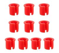 Confezione da 10 tappi per valvole in plastica, tappi per valvole per pneumatici biciclette in 3 colori, installazione semplice, migliorano la tenuta e la sicurezza dei tappi per valvole per bici.