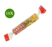 Confezione da 10 X Haribo Candy Roulette Gusto Frutta SPEDIZIONE GRATUITA (25...