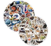 Confezione Da 100 Adesivi Animali, Adesivi Animali Per Bambini, Adesivi Biciclette Per Bambini, Adesivi Animali Marini, Adesivi Animali Foresta, Adesivi Per Bambini Piccoli