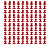 Confezione da 100 bottoni rotondi per cappotti da chef, design classico, per uniformi da cuoco, per uomini e donne, unisex, 3 dimensioni rotonde