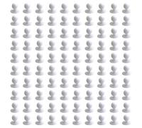 Confezione da 100 bottoni rotondi per cappotti da chef, design classico, uniformi da cuoco, per uomini e donne, unisex, 3 dimensioni