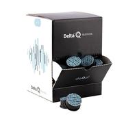 Confezione da 100 capsule di caffè decaffeinato e 100 capsule di zucchero. Compatibili con Macchine Delta Q