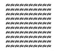 Confezione da 100 clip in acciaio inossidabile per fissaggio sicuro e nascosto per pedane con supporto da 3 mm (8 mm)