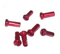 Dt Swiss Anodized Standard Bike Nipples 100 Units Rosso 2.0 x 12 mm Red