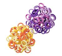 Confezione Da 100 Mini Elastici Per Capelli, Elastici Per Pollice, Elastici Per Capelli, Forte Elasticità, Non Facili Da Allentare, Adatti A Tutti I Tipi Di Capelli.