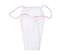 Confezione da 100 mutandine usa e getta, da donna, per spa, abbronzatura spray, salone (bianco)