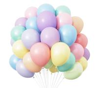 Confezione Da 100 Palloncini In Diversi Colori, Palloncini In Lattice, Palloncini Per Matrimoni, Palloncini Per Feste, Palloncini Decorativi, Accessori Per La Decorazione Della Scena Della Festa