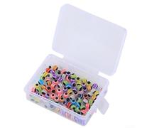 Confezione da 100 perline a occhio di pesce per un'applicazione precisa su esche utilizzate nelle tecniche di pesca finesse (5 mm)