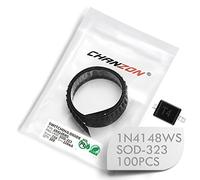 (Confezione da 100 pezzi) Chanzon 1N4148WS SMD piccolo segnale diodi a commutazione rapida ad alta velocità 150 mA 75 V SOD-323 (SC-76) IN4148WS 150 mA 75 Volt (marcatura T4)