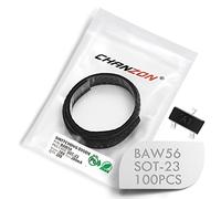 (Confezione da 100 pezzi) Chanzon BAW56 SMD diodi a commutazione rapida a segnale piccolo ad alta velocità 200 mA 70 V SOT-23 (SOT-23-3) 200 mA 70 Volt (marcatura A1)