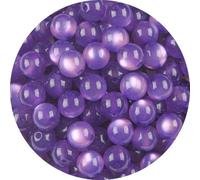Confezione da 100 pezzi di perline rotonde in resina imitazione occhio di gatto, perline sciolte colorate con foro dritto, orecchini fai da te fatti a mano, accessori, stile braccialetto 8-7#