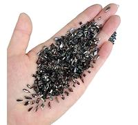 Confezione da 100 pezzi per nail art 3D, per decorazioni per unghie, anelli e orecchini