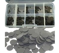 Confezione da 100 pulsanti conduttivi in gomma di ricambio, 1,5 mm ~ 10 mm, per riparazione tastiera, telecomando conduttivo per telecomandi IR, controller Gamepad PlayStation