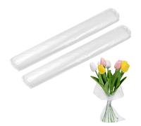 Confezione da 100 sacchetti di plastica per trattenere l'acqua dei fiori 30x40cm