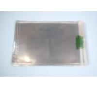 Confezione da 100 violoncello biodegradabile C6, 120 mm x 162 mm + 30 mm Flap - Buste per biglietti di auguri in PLA 30 micron autosigillanti, piccolo violoncello