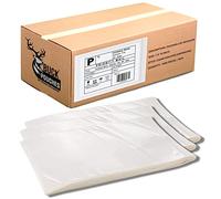 Confezione da 1000 buste per etichette di spedizione, 17,8 x 25,4 cm, trasparenti, autoadesive, impermeabili, ideali per documenti di spedizione, etichette postali, fatture e distinte di imballaggio