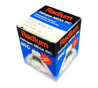 Confezione da 10x RADIUM RJLS MEGA IRC 50W 12V 24° 5012 FL GU5.3 MR16 alogeno