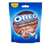 Confezione da 110 Grammi di Mini Oreo Original Crunchy Bites Ricoperti di al Cioccolato al Latte