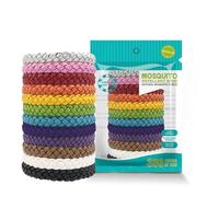 Confezione da 12 braccialetti colorati in pelle per bambini e adulti (Set 4,12)