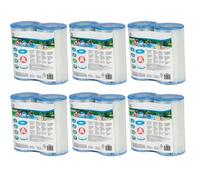 Confezione Da 12 Cartucce Filtranti Per Piscina Di Tipo C, Filtri Di Ricambio Per Piscine Fuori Terra, Filtro Per Piscina Riutilizzabile Tipo/C, Facile Da Pulire, Filtro Per Piscina best-way
