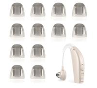 Confezione da 12 cupole per apparecchi acustici, 6 mm, in morbido silicone, per amplificatori acustici, lavabili, accessori di ricambio per apparecchi acustici Phonak Signia Oticon