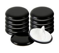Confezione da 12 cuscinetti adesivi per mobili, 25 mm, antiscivolo, per la riduzione del rumore e la difesa del pavimento, per ridurre il rumore e ridurre il rumore dei mobili