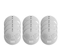 Confezione da 12 dischi di ventilazione rotanti per porte nido d'api, in acciaio inox, per cancello d'ingresso per autunno e inverno