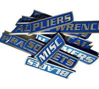 Confezione da 12 etichette magnetiche per cassetta degli attrezzi, stampate in 3D, per organizzare gli accessori, etichette riutilizzabili per cassette degli attrezzi in acciaio, stampa facile da