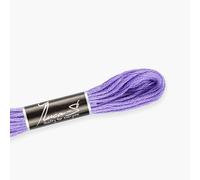 Confezione da 12 fili da ricamo Luca-S, 100% cotone Giza, certificato Oeko TEX, 129/DMC 155/Anchor 109