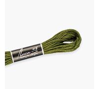 Confezione da 12 fili da ricamo Luca-S, 100% cotone Giza, certificato Oeko TEX, 277, DMC 936, Anchor 846