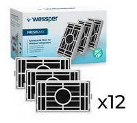 6x Filtro aria antibatterico per frigorifero Whirlpool ARC 4110